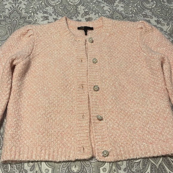 Maje sweater with pearl/crystal buttons - Picture 4 of 9